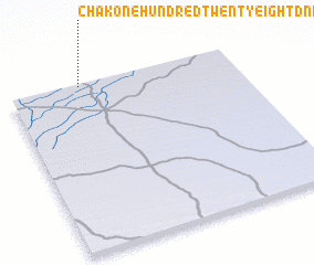 3d view of Chak One Hundred Twenty-eight D N B