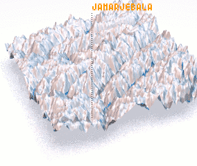 3d view of Jāmarj-e Bālā