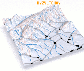 3d view of Kyzyltokoy