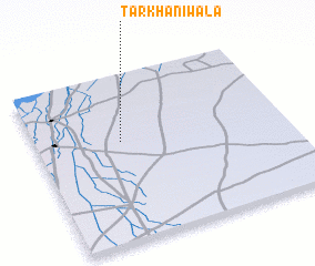 3d view of Tarkhaniwāla