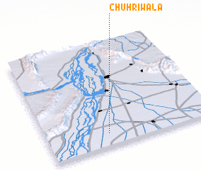3d view of Chūhriwāla