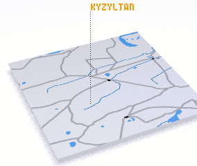 3d view of Kyzyltan