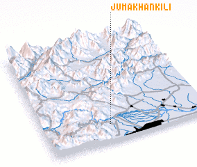 3d view of Juma Khān Kili