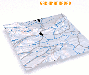 3d view of Garhi Mankābād