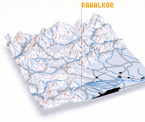 3d view of Rawal Kor