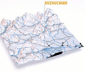 3d view of Kūz Kūchiān