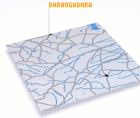 3d view of Dhrāngadhra