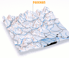 3d view of Pāi Khān