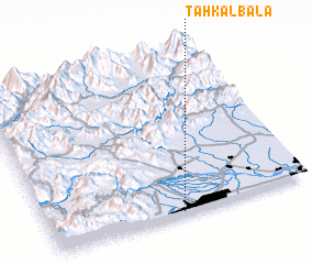 3d view of Tahkāl Bāla