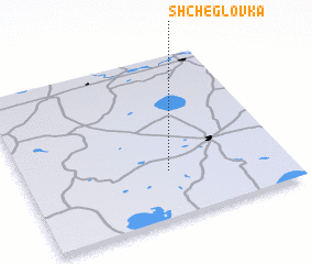 3d view of Shcheglovka