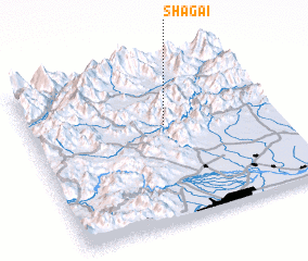 3d view of Shāgai