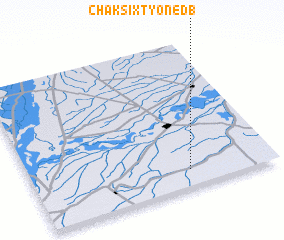 3d view of Chak Sixty-one DB