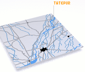 3d view of Tātepur