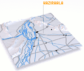 3d view of Wazīrwāla