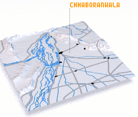 3d view of Chhaboranwāla