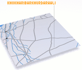 3d view of Khokhari Barkhurdārwāli