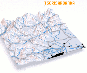 3d view of Tseri Sar Bānda