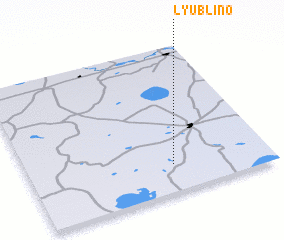 3d view of Lyublino