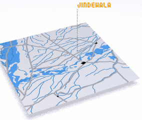 3d view of Jindewāla