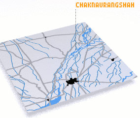 3d view of Chak Naurang Shāh