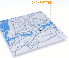 3d view of Chak Fifty D B