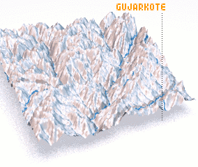 3d view of Gūjar Kote