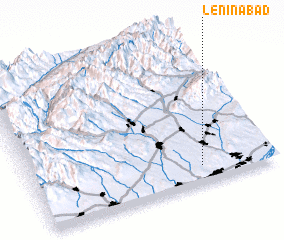3d view of Leninabad