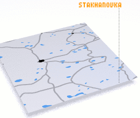3d view of Stakhanovka