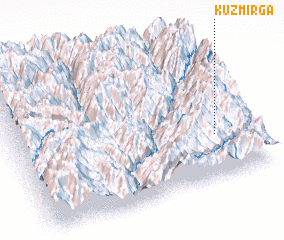 3d view of Kūz Mīrga