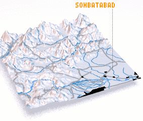 3d view of Sohbatābād