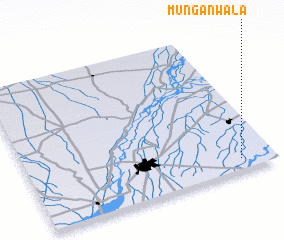 3d view of Mungānwāla