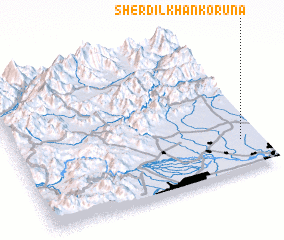 3d view of Sherdil Khān Korūna