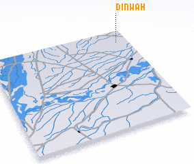 3d view of Dīnwāh