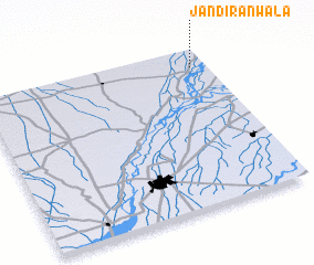 3d view of Jandirānwāla