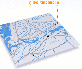 3d view of Quraishiānwāla