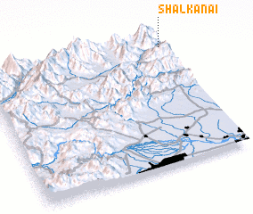 3d view of Shalkanai