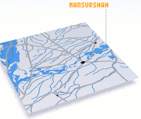 3d view of Mansūr Shāh