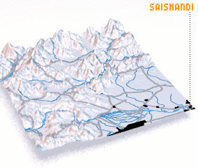 3d view of Sāīs Mandi