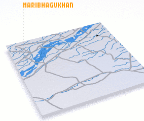 3d view of Māri Bhāgu Khān