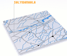 3d view of Salyidānwāla