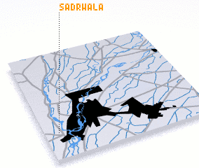 3d view of Sadrwāla