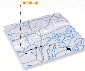 3d view of Sandhwāli