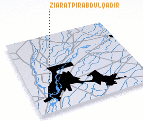 3d view of Ziārat Pīr Abdul Qādir