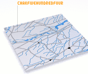 3d view of Chak Five Hundred Four