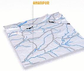 3d view of Amanpur