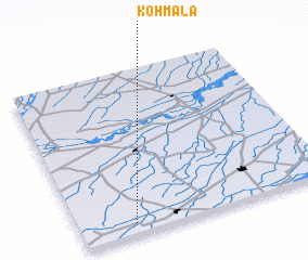 3d view of Koh Māla