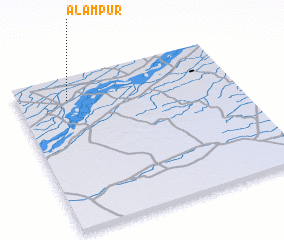 3d view of Ālampur