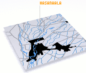 3d view of Hasanwāla