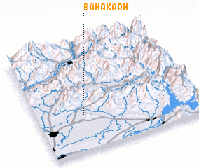 3d view of Bahakarh