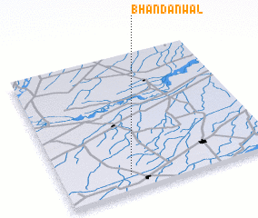 3d view of Bhandānwāl